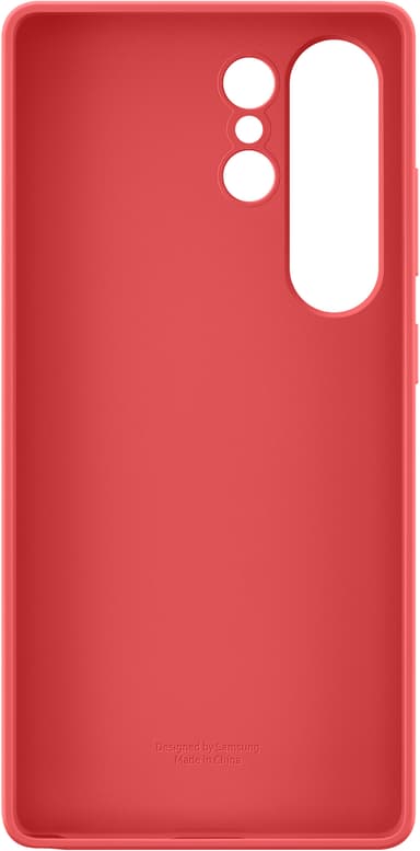Samsung Galaxy S25 Ultra Silicone deksel (rød)