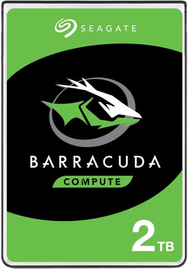 Seagate BarraCuda 2,5" intern HDD (2 TB)
