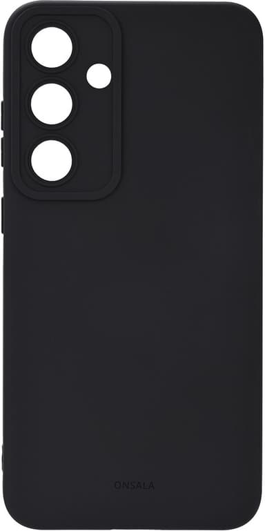 Onsala Samsung Galaxy S25+ Silicone deksel (sort)