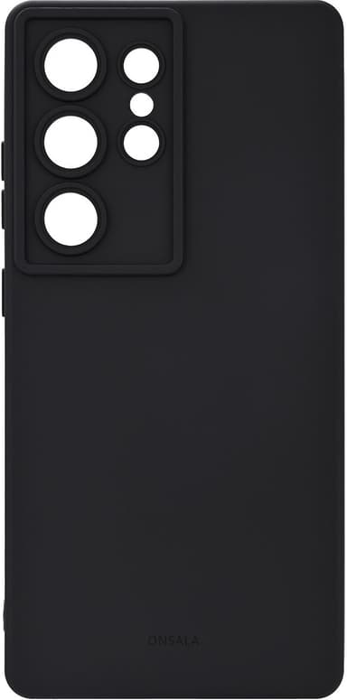 Onsala Samsung Galaxy S25 Ultra Silicone deksel (sort)