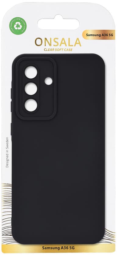 Onsala Samsung Galaxy A36 Silicone deksel (sort)