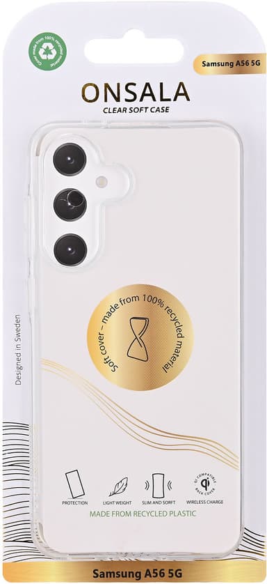 Onsala Samsung Galaxy A56 Clear deksel (gjennomsiktig)