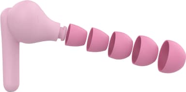 Belkin SoundForm Nano 2 helt trådløse in-ear hodetelefoner (rosa)