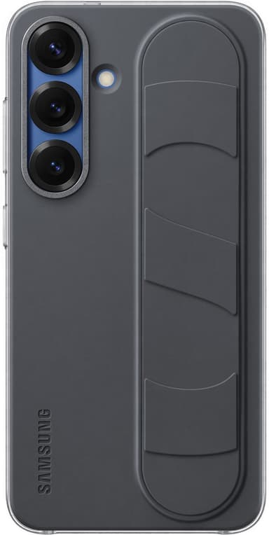 Samsung Galaxy S25 Standing Grip deksel (sort)