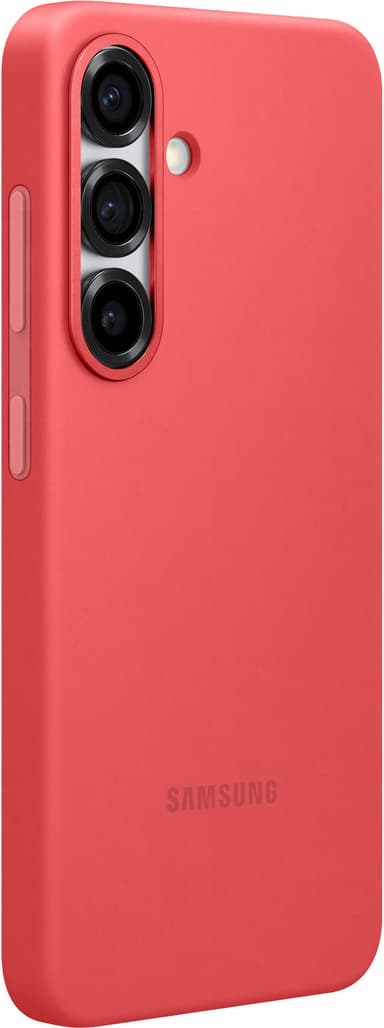 Samsung Galaxy S25 Silicone deksel (rød)