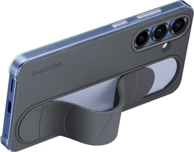 Samsung Galaxy S25 Standing Grip deksel (sort)