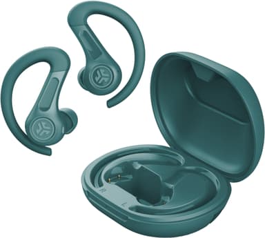 JLab JBuds Sport ANC 4 helt trådløse in-ear hodetelefoner (teal)