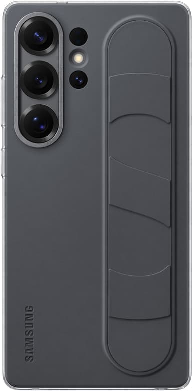 Samsung Galaxy S25 Ultra Standing Grip deksel (sort)