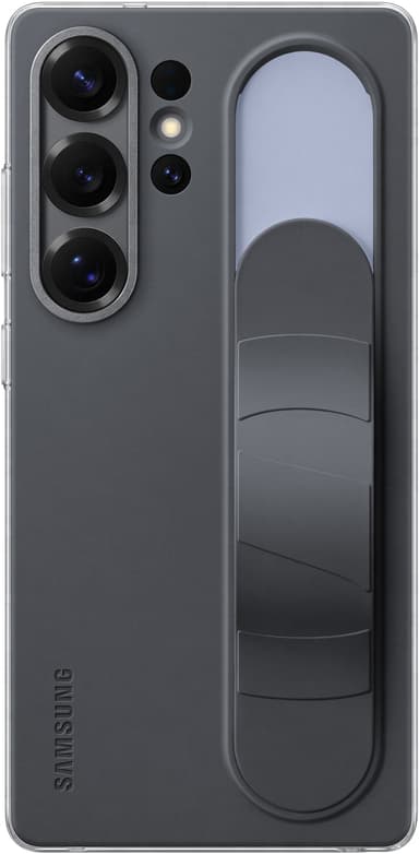 Samsung Galaxy S25 Ultra Standing Grip deksel (sort)