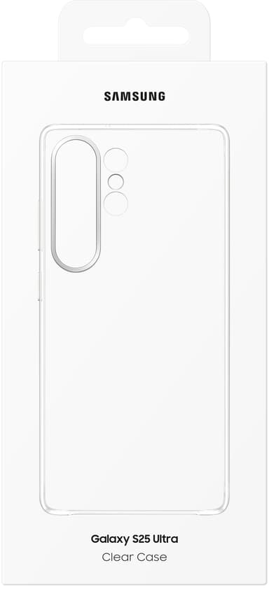 Samsung Galaxy S25 Ultra Clear deksel (gjennomsiktig)