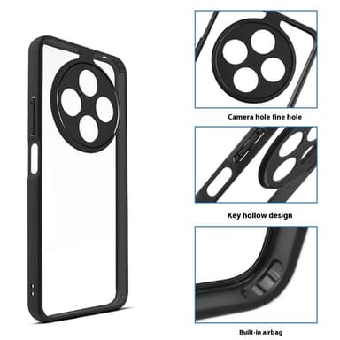Til Xiaomi Redmi 14C Deksel Bakside Hybrid PC+TPU