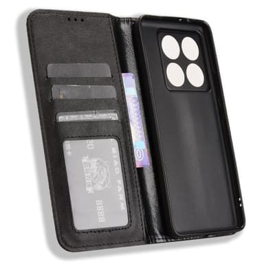 Til Xiaomi 14T Lommebok-deksel - Svart