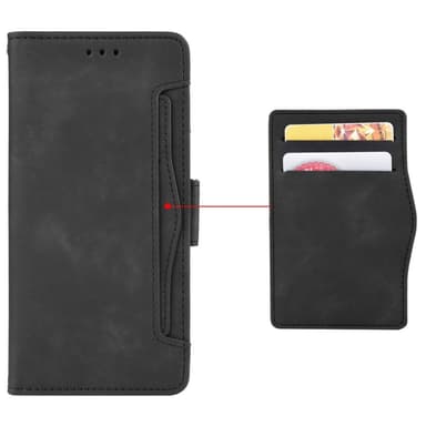 For Xiaomi 14T Pro Multiple Slots Lommebok-deksel Beskyttende