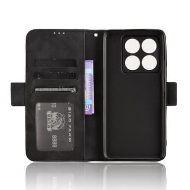 For Xiaomi 14T Pro Multiple Slots Lommebok-deksel Beskyttende