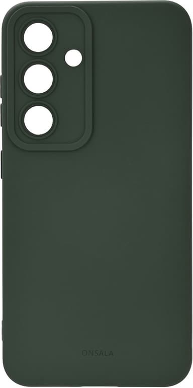 Onsala Samsung Galaxy S25 Silicone deksel (grønn)