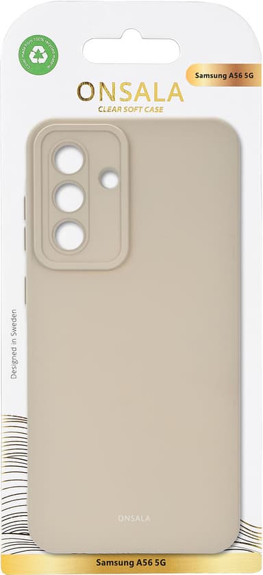 Onsala Samsung Galaxy A56 Silicone deksel (betong)