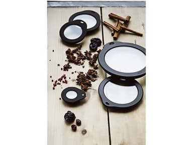 Rösle Glass lid Dia 16 cm Clear/Black