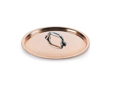 Mauviel M'150S Lid Dia 16 cm Copper/Steel