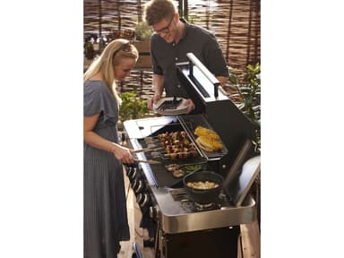 Rösle Rack w. grill scewers 46.5 x 33.2 x 9.5 cm 6 pcs