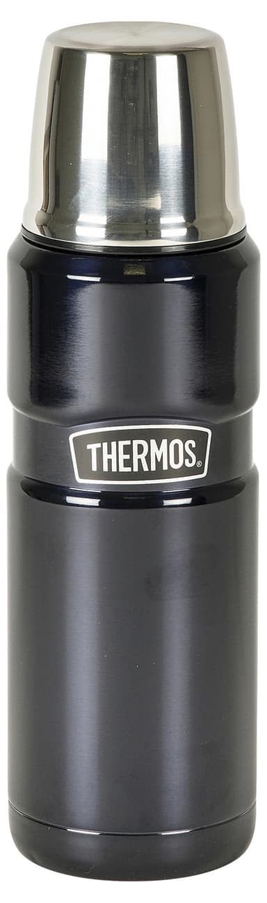 Vacuum flask 470 Dark blue Stainless steel