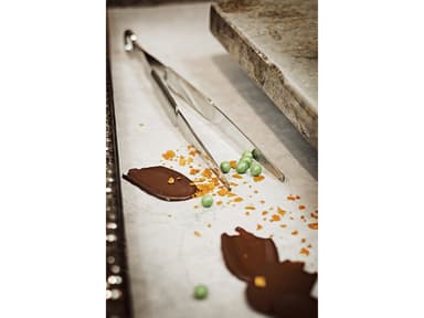 Rösle Tweezer tongs 18 cm Steel