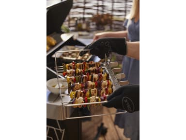 Rösle Rack w. grill scewers 46.5 x 33.2 x 9.5 cm 6 pcs