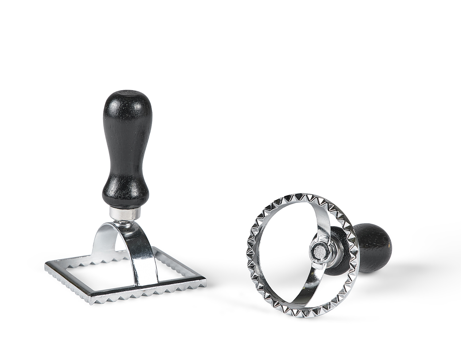 HOLM Ravioli Stamp 2 pcs. Black/Metal