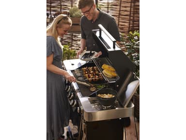 Rösle Rack w. grill scewers 46.5 x 33.2 x 9.5 cm 6 pcs