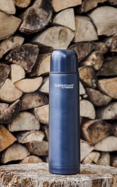 Vacuum flask 0,70 Dark blue Stainless steel