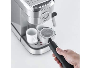 Espresso maker Steel/Black