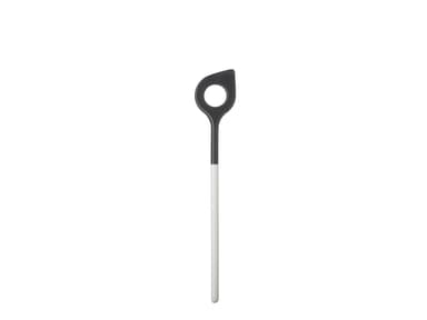 Rosti Optima Stirring spoon w hole 31 cm White
