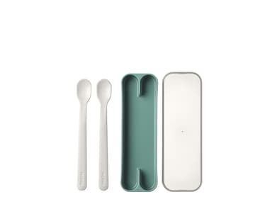 Mepal Mio Feeding spoon 16.5 cm 2 pcs Turquoise