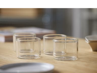 Blomsterbergs Dessert glass Dia 8 x 6 cm 4 pcs Clear