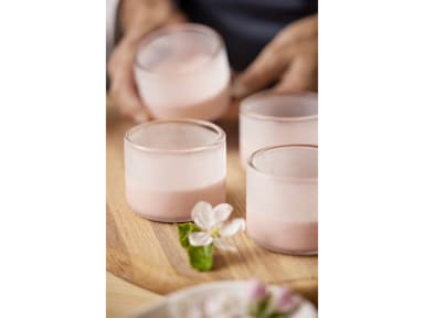 Blomsterbergs Dessert glass Dia 8 x 6 cm 4 pcs Clear