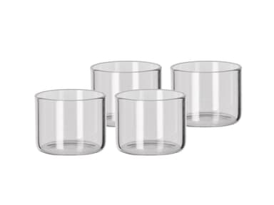 Blomsterbergs Dessert glass Dia 8 x 6 cm 4 pcs Clear