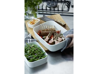 Rosti Modula Dish 35 x 25 x 8 cm White