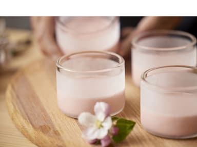 Blomsterbergs Dessert glass Dia 8 x 6 cm 4 pcs Clear