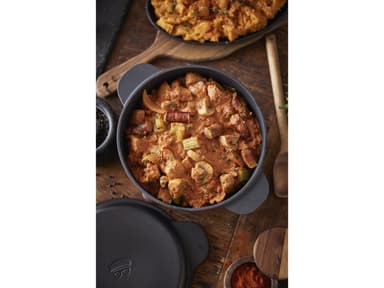 HOLM Casserole Dia. 24 x 11.5 cm 4 liter Black