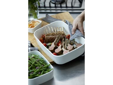 Rosti Modula Dish 35 x 25 x 8 cm White