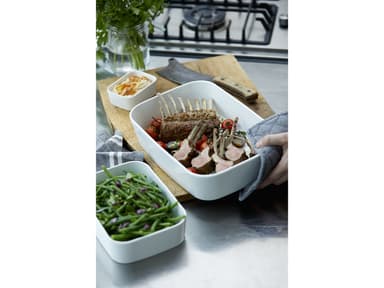Rosti Modula Dish 35 x 25 x 8 cm White