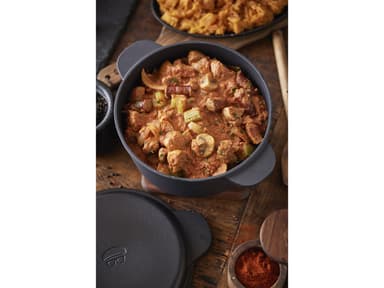 HOLM Casserole Dia. 24 x 11.5 cm 4 liter Black