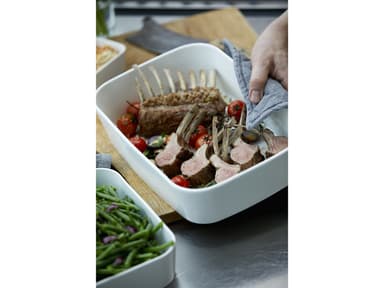 Rosti Modula Dish 35 x 25 x 8 cm White