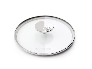 Mauviel M'360 Glass lid Dia 24 cm Clear/Steel