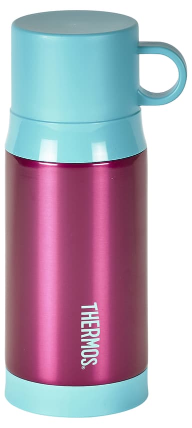 Vacuum flask 355 Pink/Turquoise Stainless steel