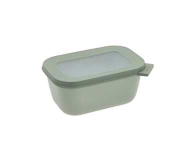 Mepal Cirqula Rectangular bowl w.lid 750 ml Nordic sage
