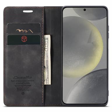 CaseMe mobildeksel 013 Samsung Galaxy S25 - Svart