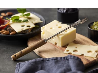 HOLM Cheese slicer 24,5 cm Stainless steel/Acacia