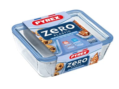 Pyrex Zero Glass dish w/lid 24 x 19 x 8 cm 2.6 liter