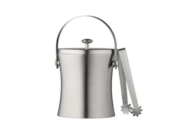Funktion Ice bucket w/ tongs Dia 12,2 x 16,3 cm