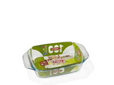 Pyrex Irresistible Fad rektangulær 28 x 17 cm Klar
